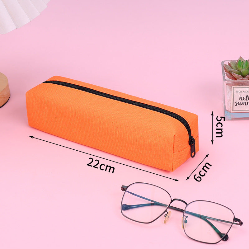 Simple Large Capacity Oxford Cloth Pencil Pouch