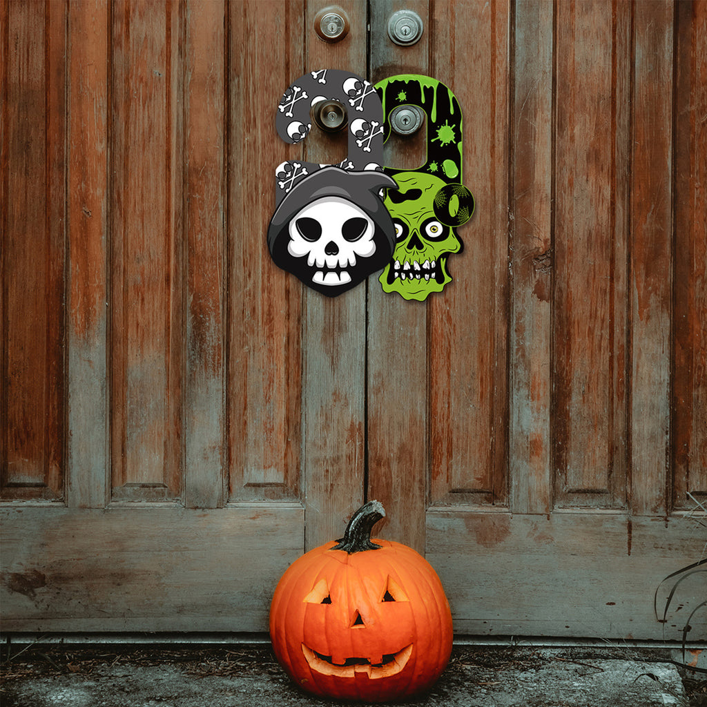 Halloween Party Door Hang Card