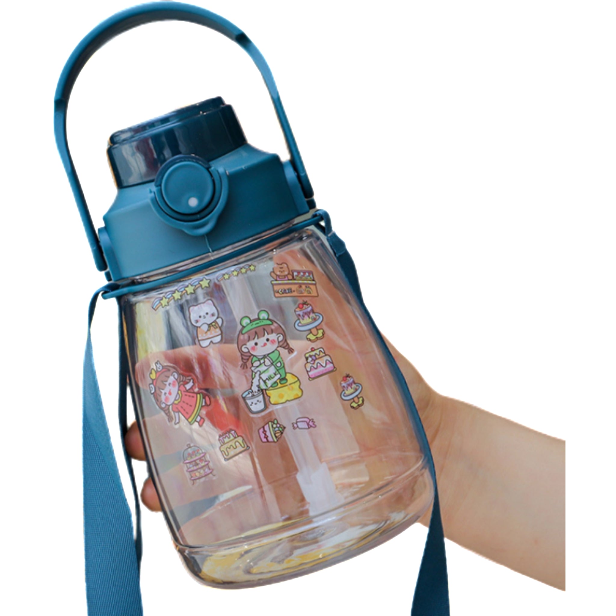 41 Oz Big Belly Cup With Straw For Direct Drinking