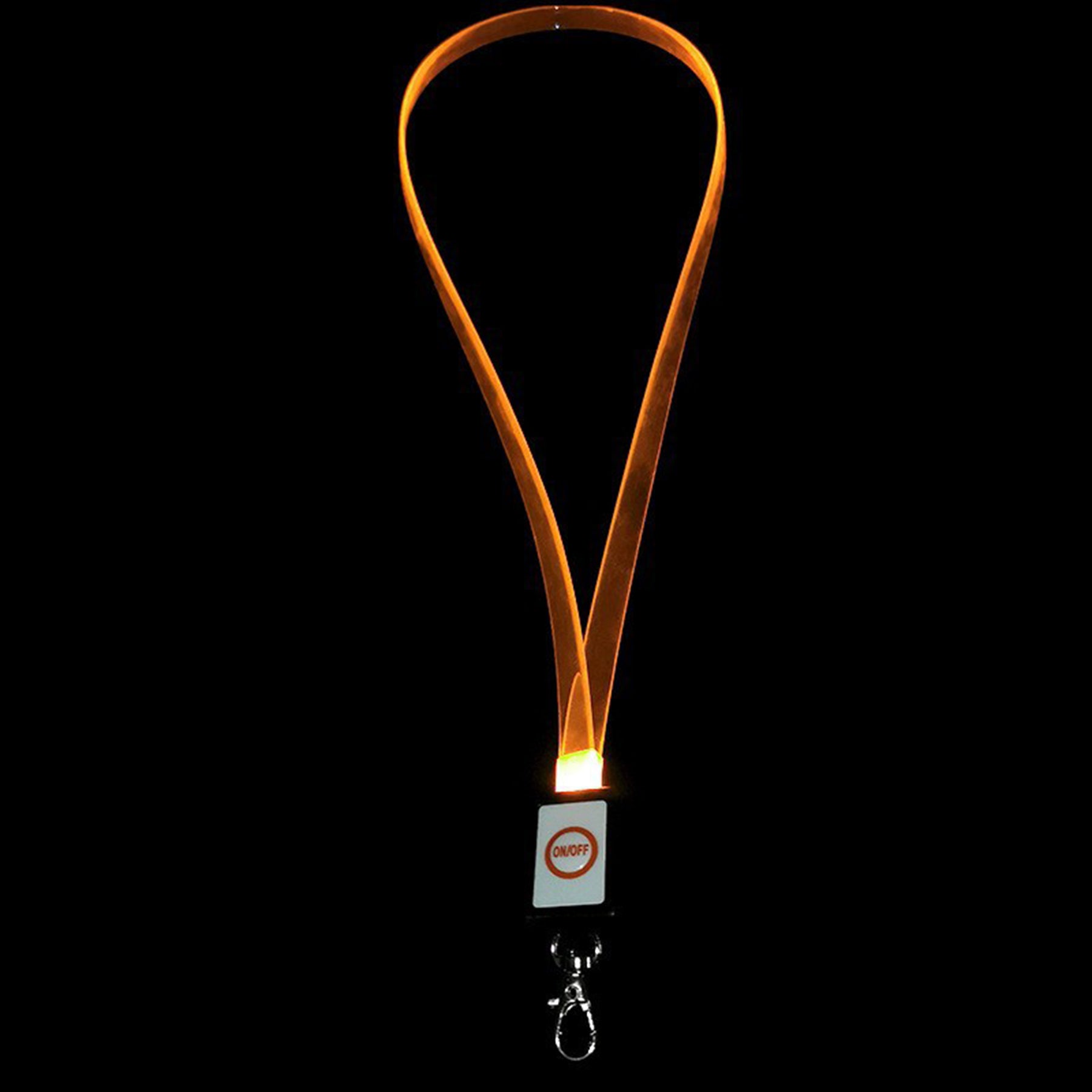 LED Light Transparent Lanyard