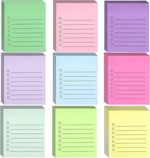 9-color Post-it Set