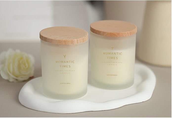 Soya Wax Frosted Tumbler Scented Candle