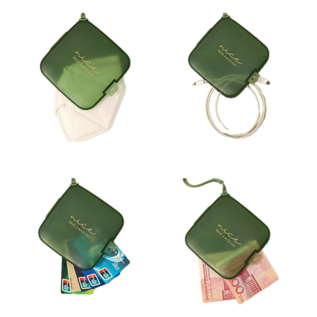 Square Mask Storage Box