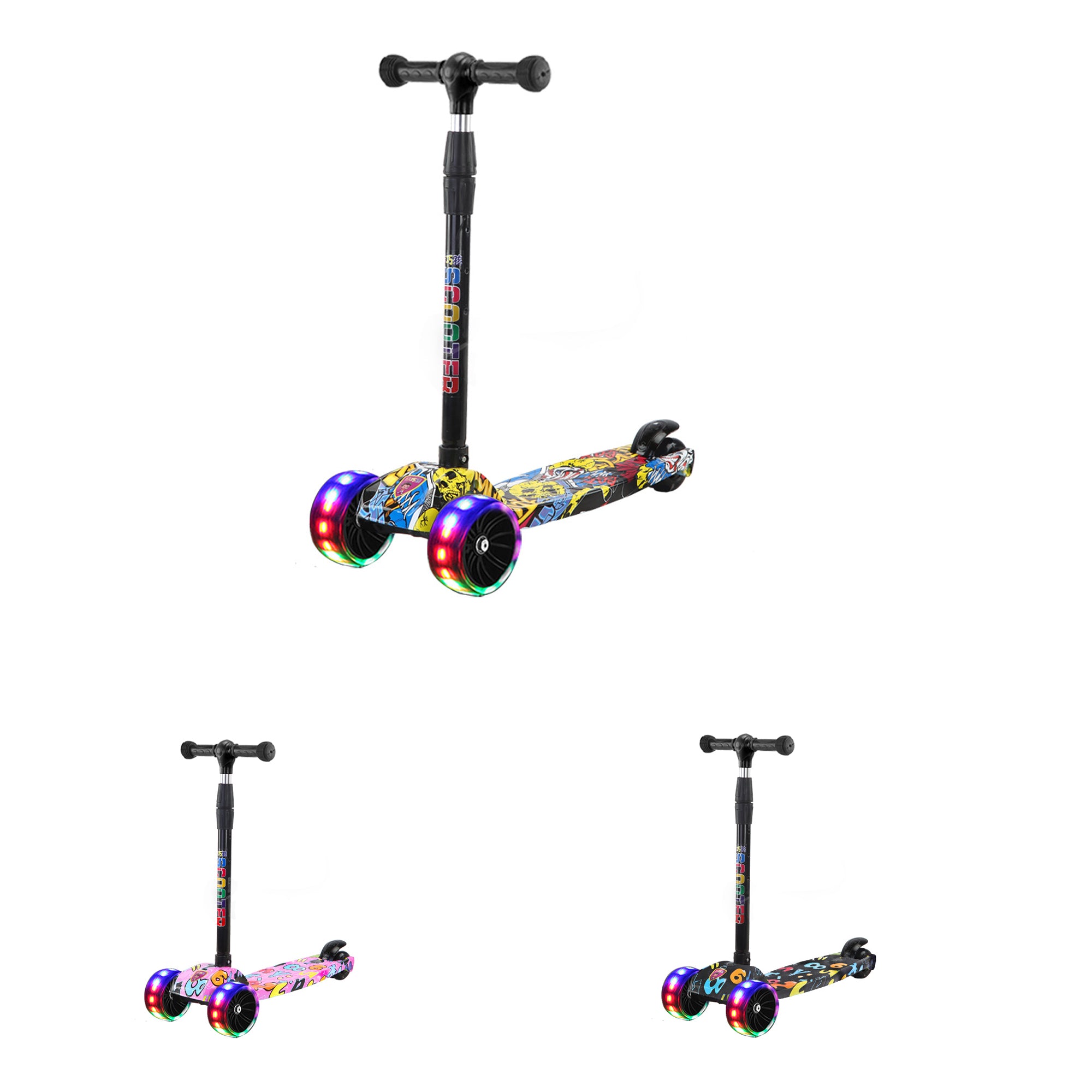 Flash Can Sit On A Folding Scooter