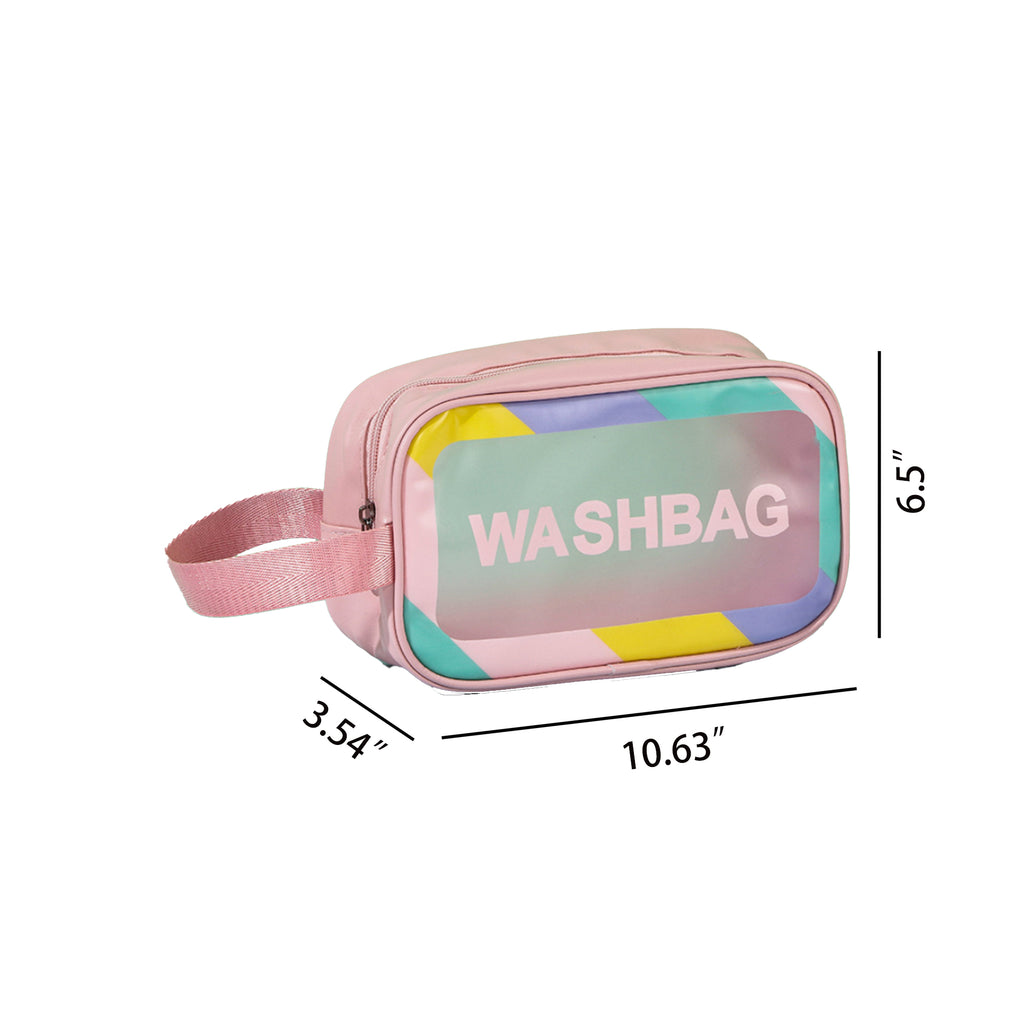 Clear PVC Waterproof Cosmetic Bag