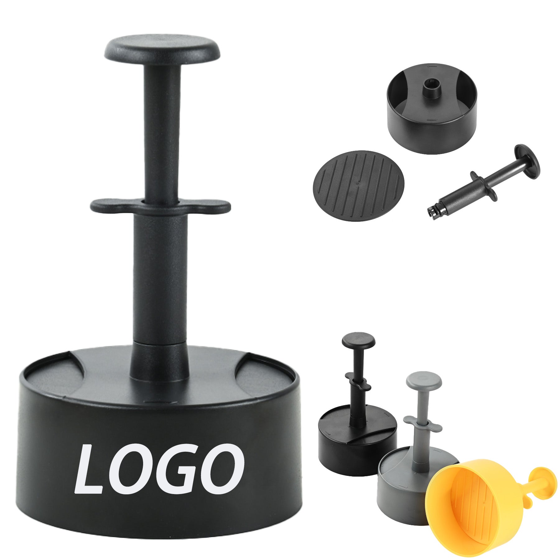 Round Push Burger Patty Press Home Kitchen