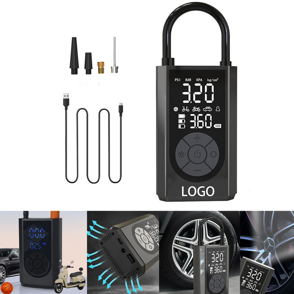 Portable Car Bicycle Tire Pump Car Charger