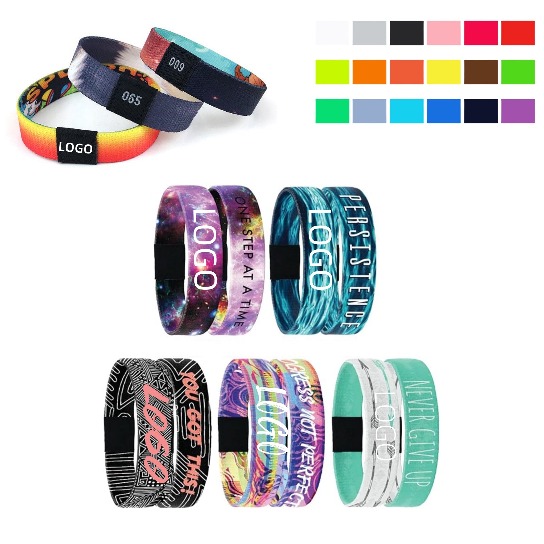 Marathon ID Bracelet Motivational Statement