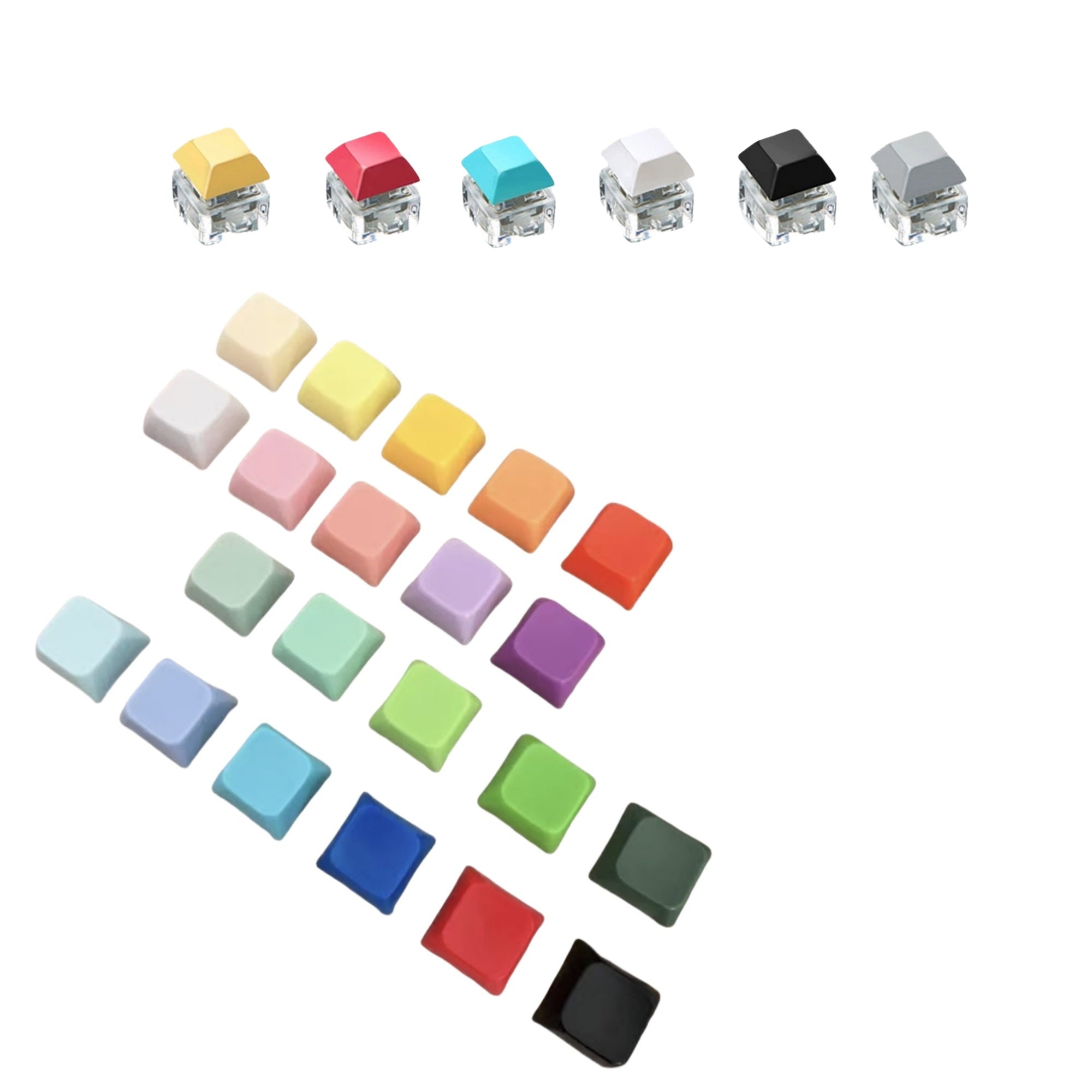 Keycap Fidget Toy Keychain