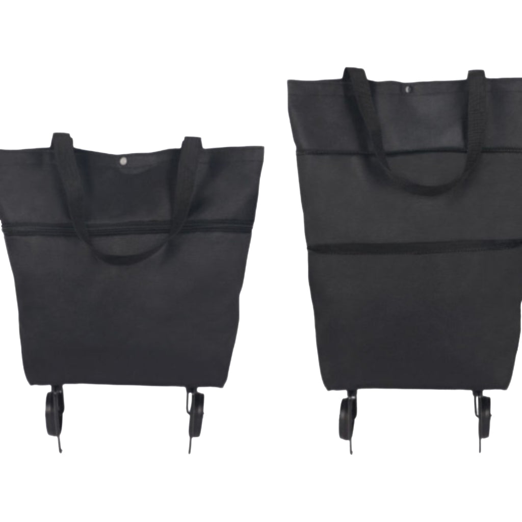 Retractable Tote Cart For Supermarket Shopping