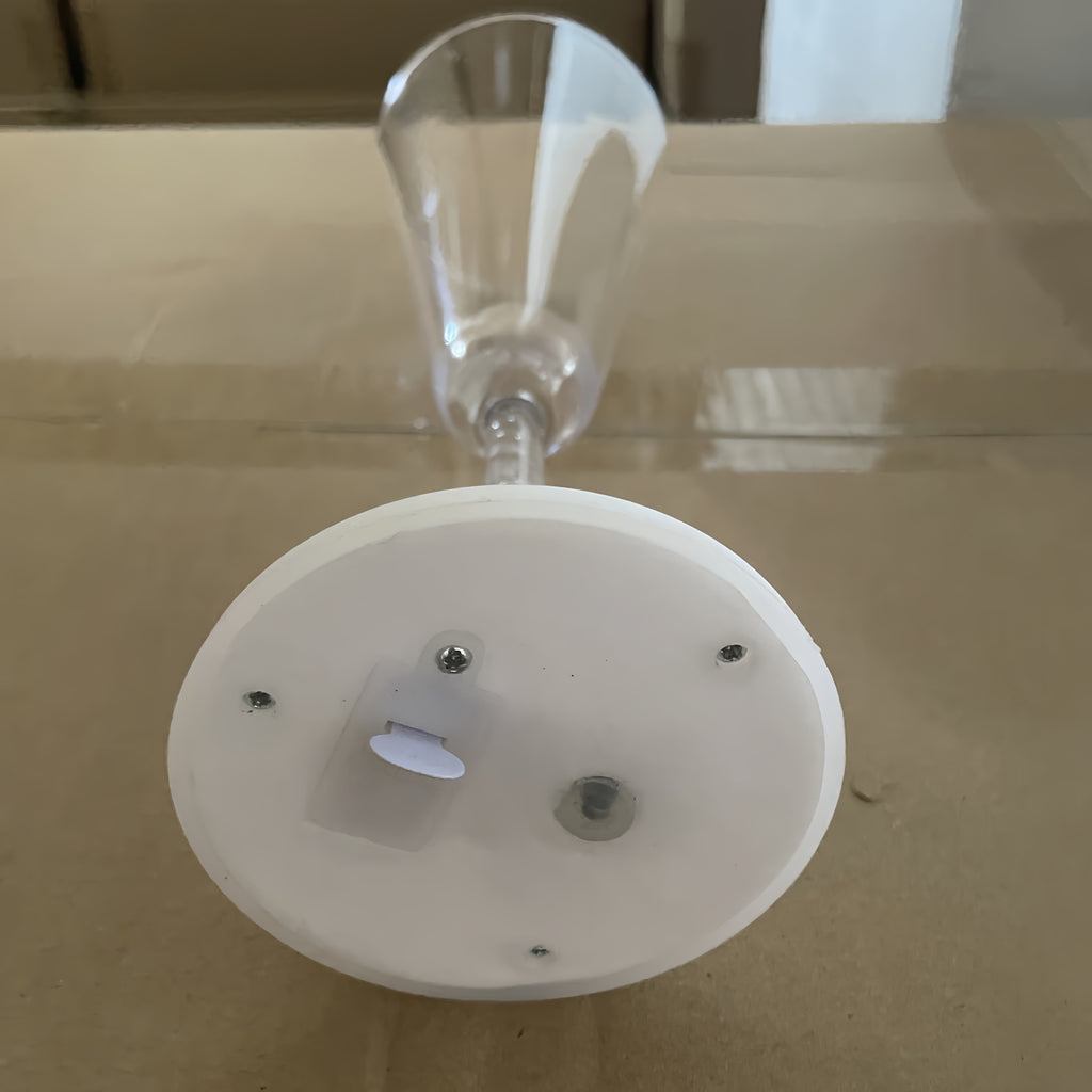 Multifunctional Led Lit Wine Glass With Seven Color Magic Transformation