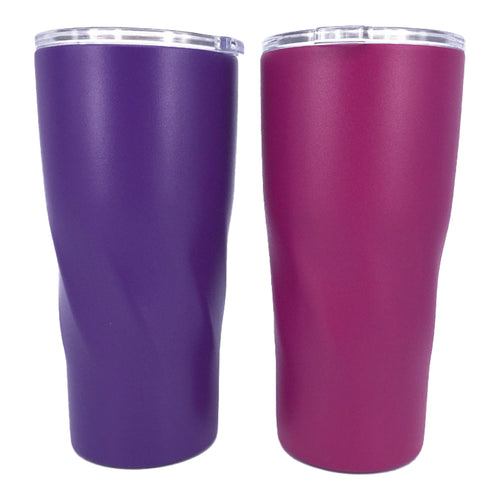 20 Oz. Insulated Stainless Steel Rhombus Shaped Tumbler