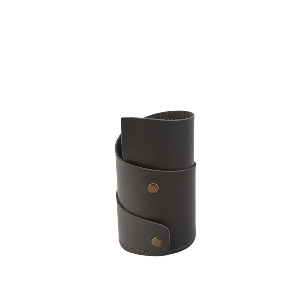 Desktop Leather Pen Holder