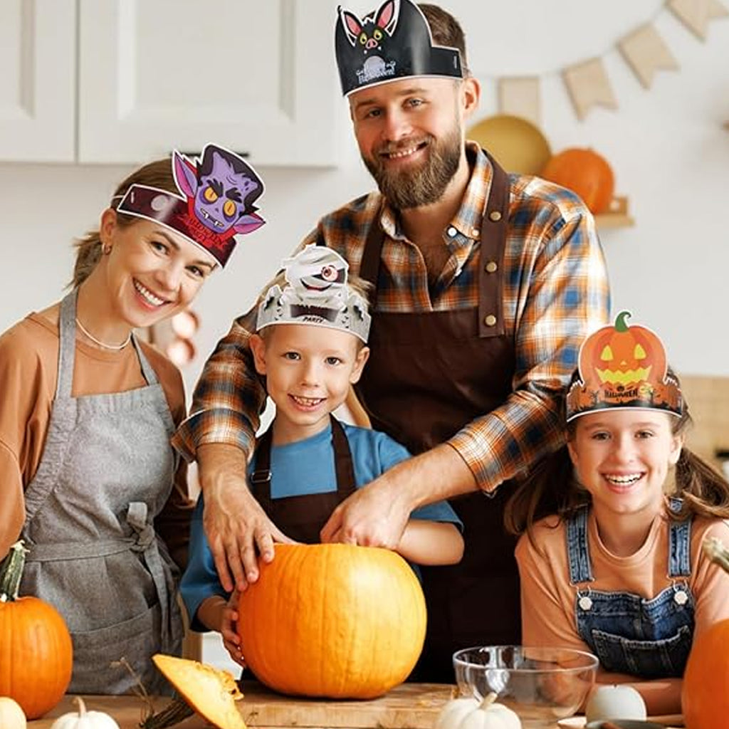 New Paper Hats For Halloween Parties