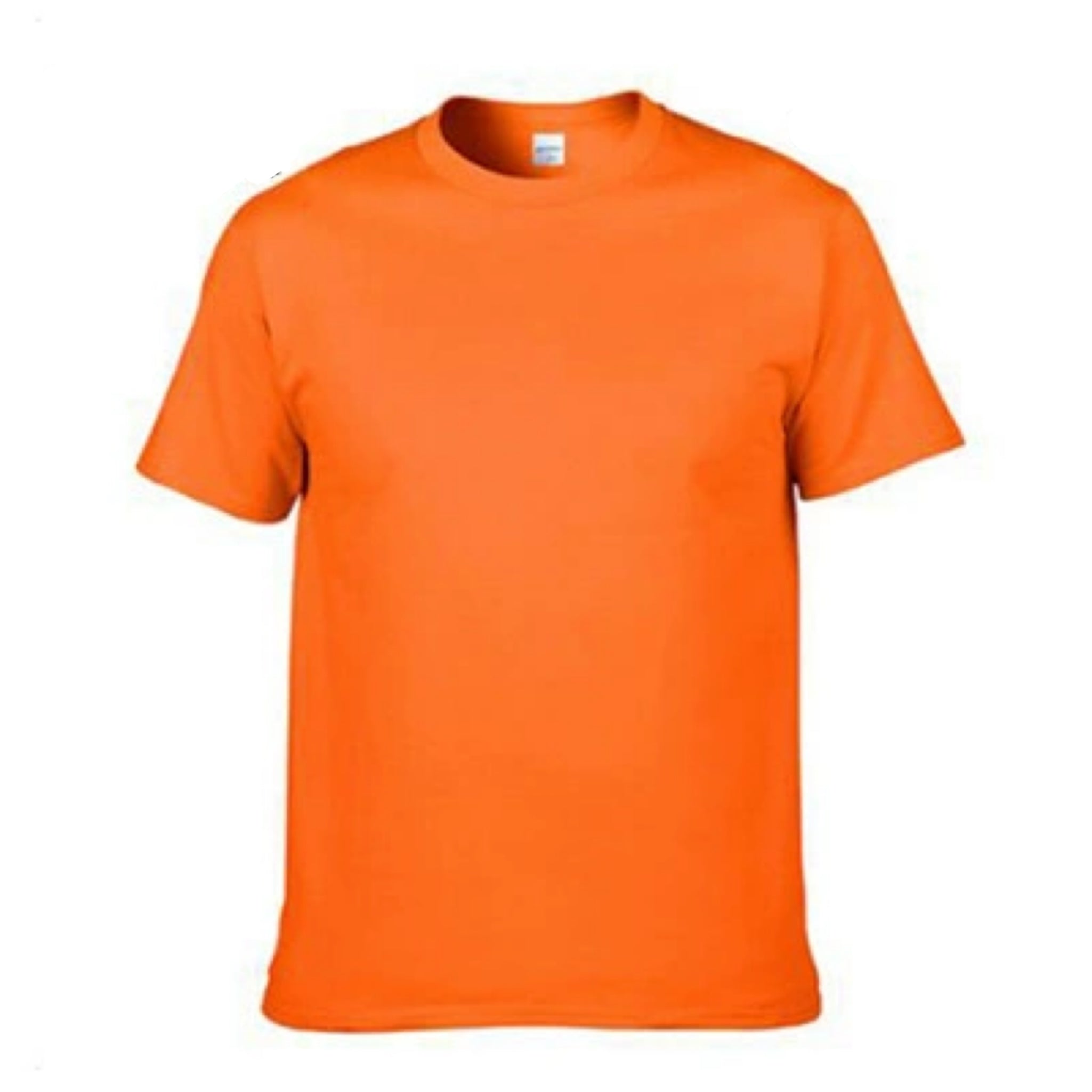 Plain Short-Sleeve T-Shirt Customization
