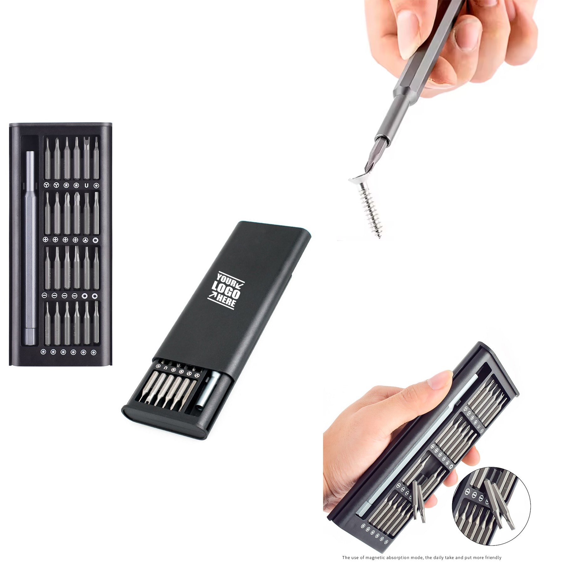 24 In 1 Multifunction Precision Screwdriver Bit Sets