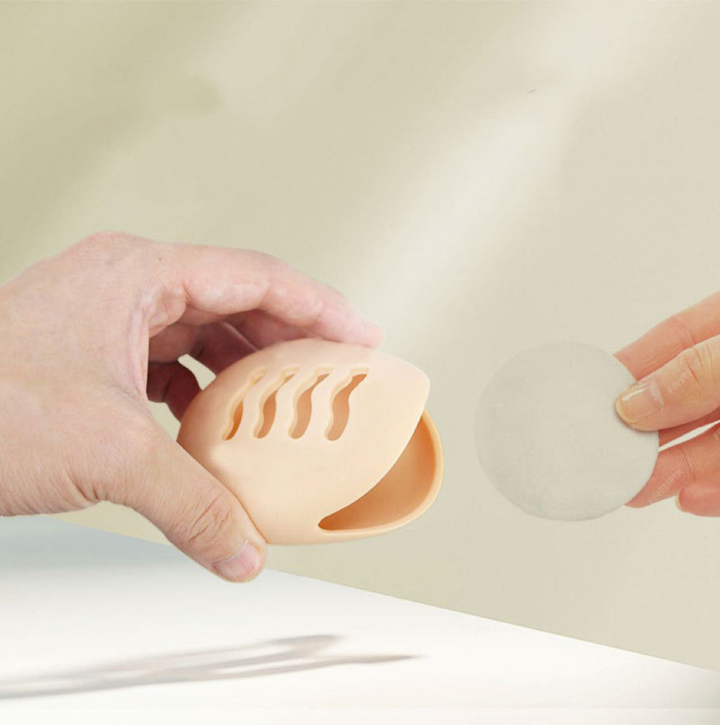 Silicone Powder Puff Storage Box