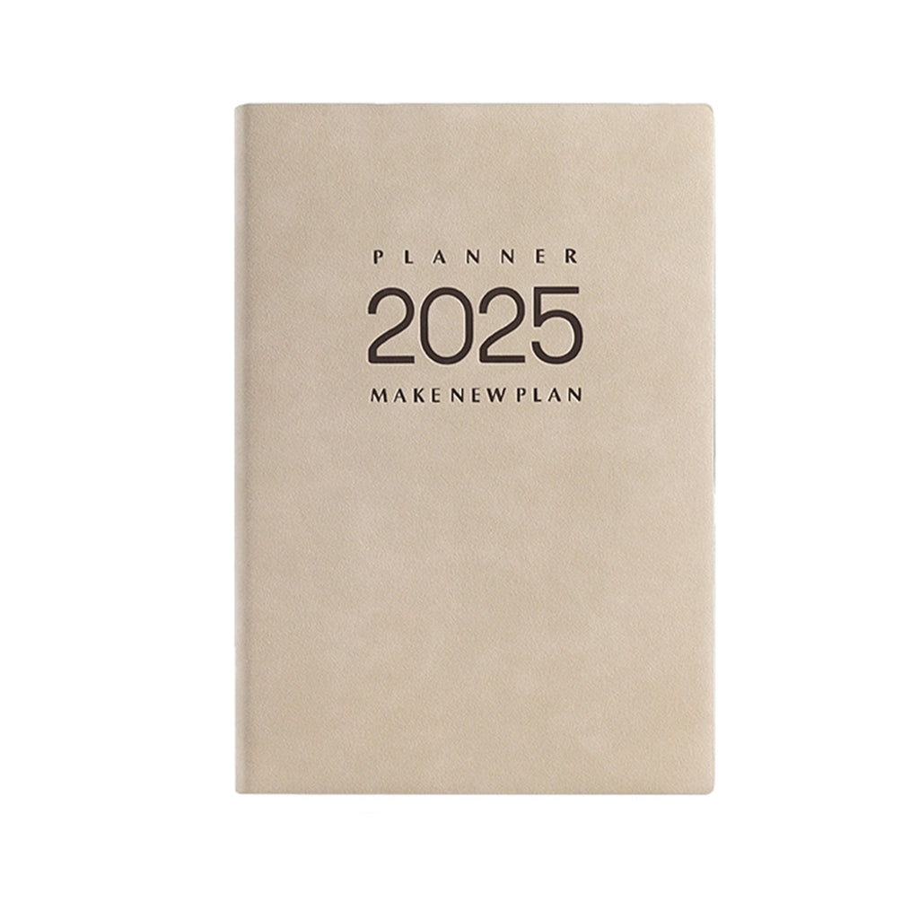 2025 Leather Planner - Daily Schedule Organizer