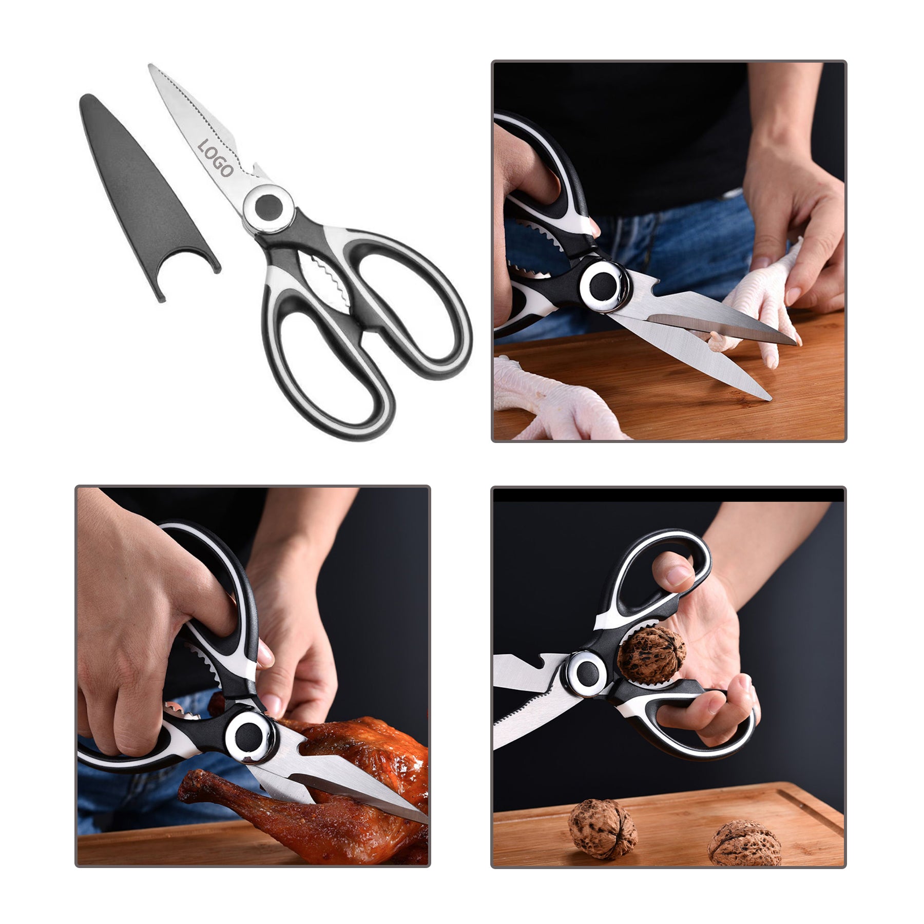 Multi-Functional Kitchen Scissors