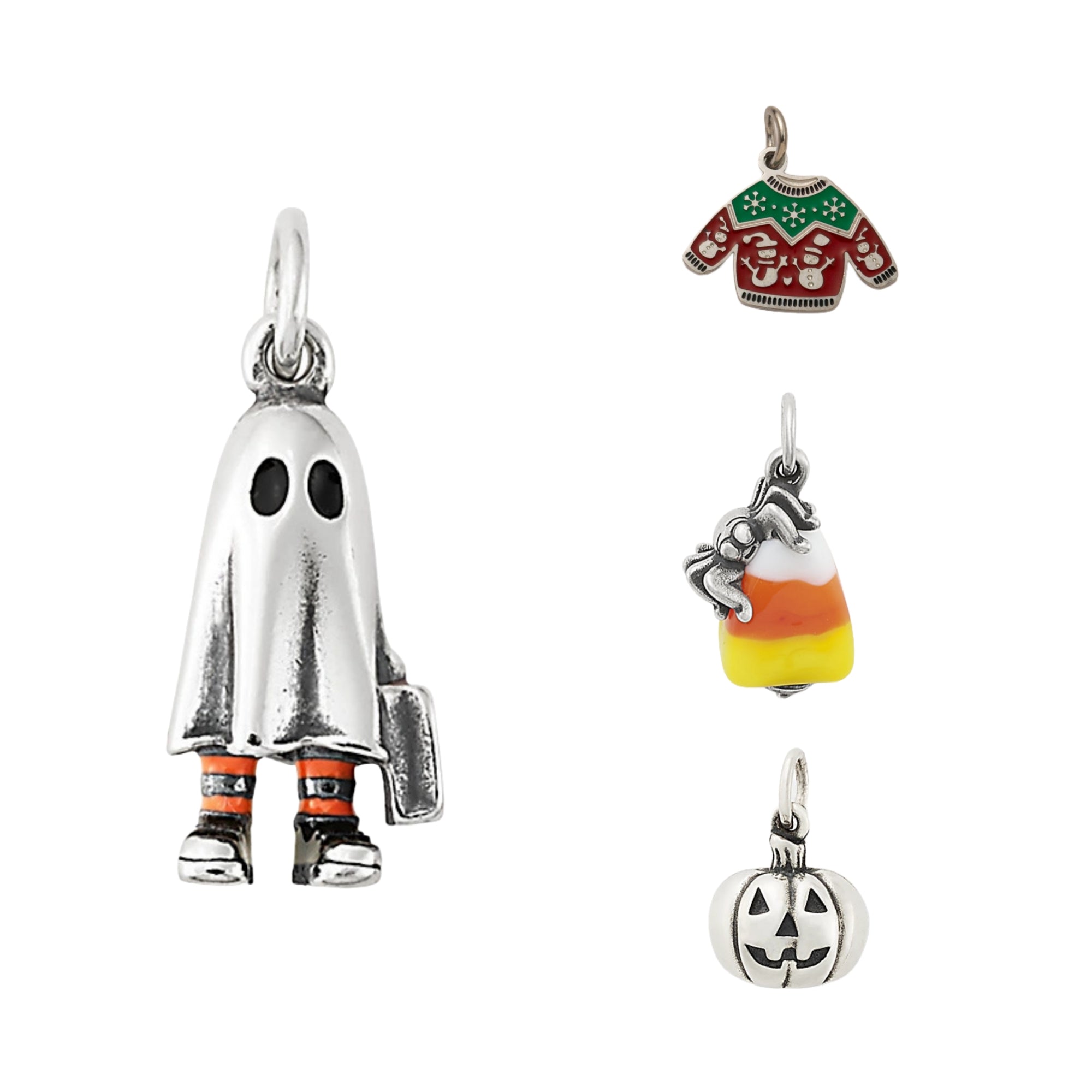 Halloween and Christmas Themed Titanium Steel Jewelry
