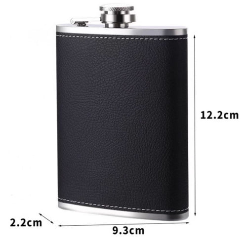 8 Oz Stainless Steel Portable Hip Flask