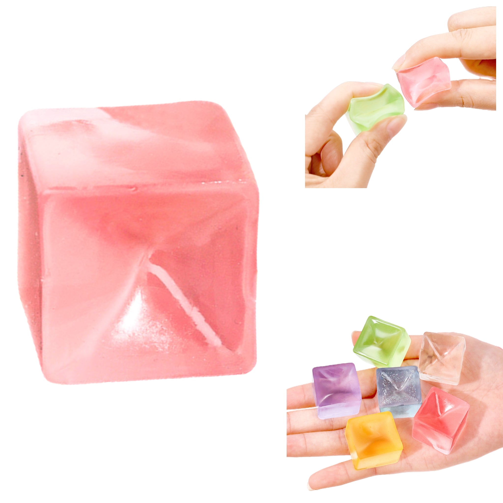 Ice - cube Squeeze Fidget Toy