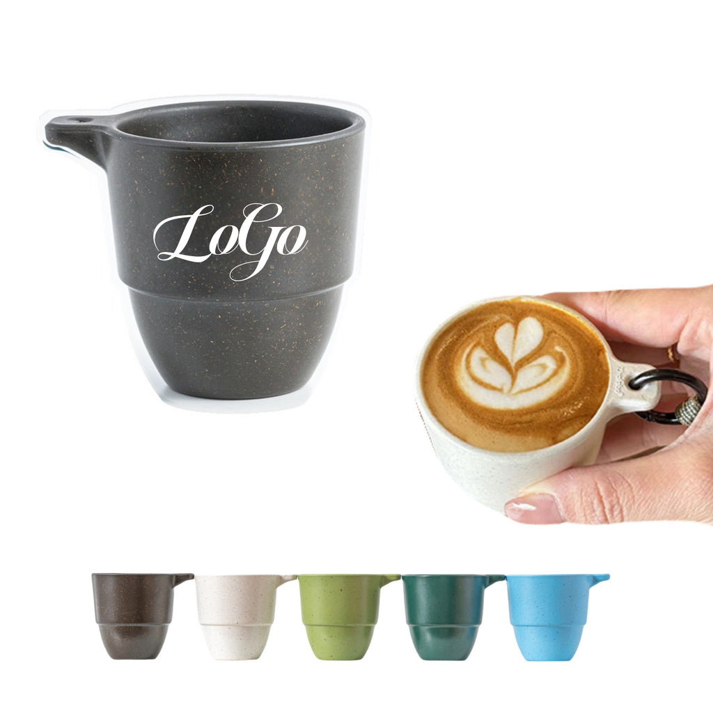 Coffee Grounds Cup With A Lanyard