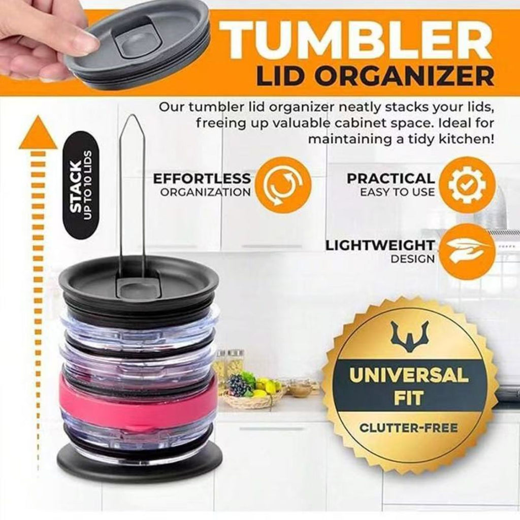 Household Cup Lid Storage Rack