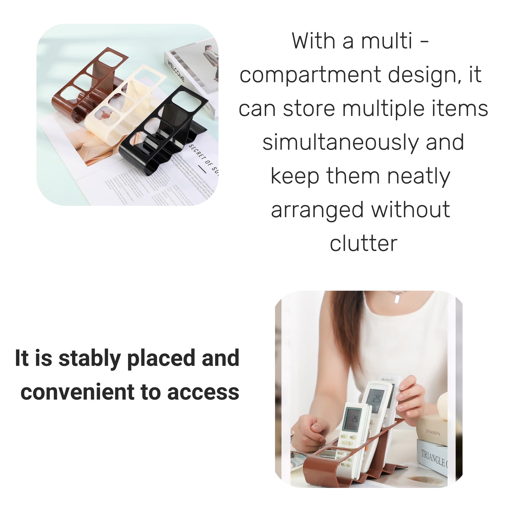 Desktop Plastic Storage Rack