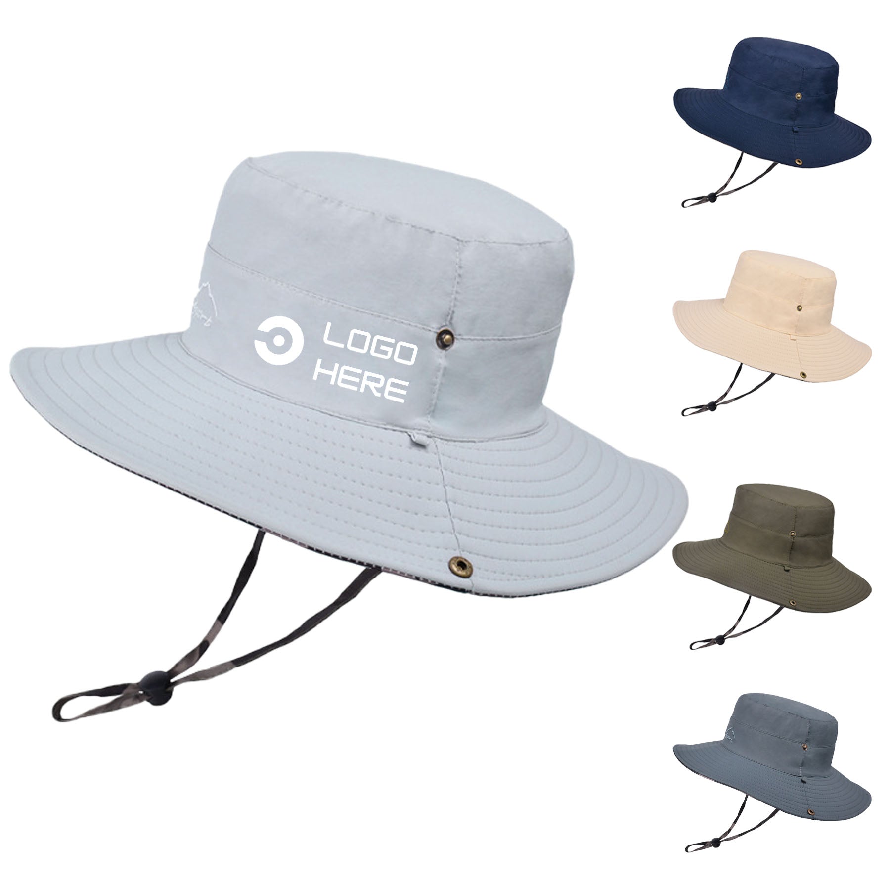 Outdoor Foldable Reversible Sun Protection Fisherman Hat