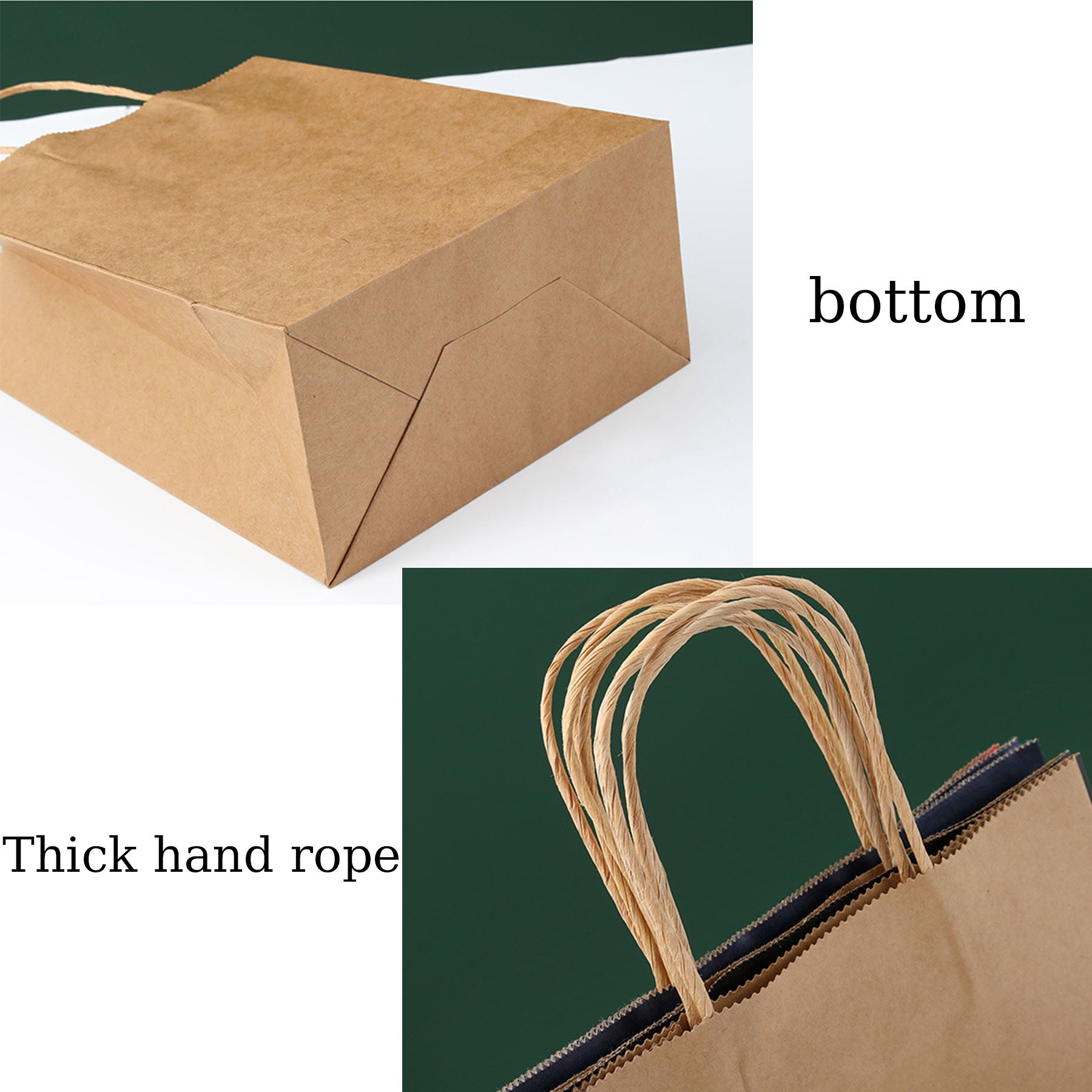 Customized Kraft Paper Gift Bags