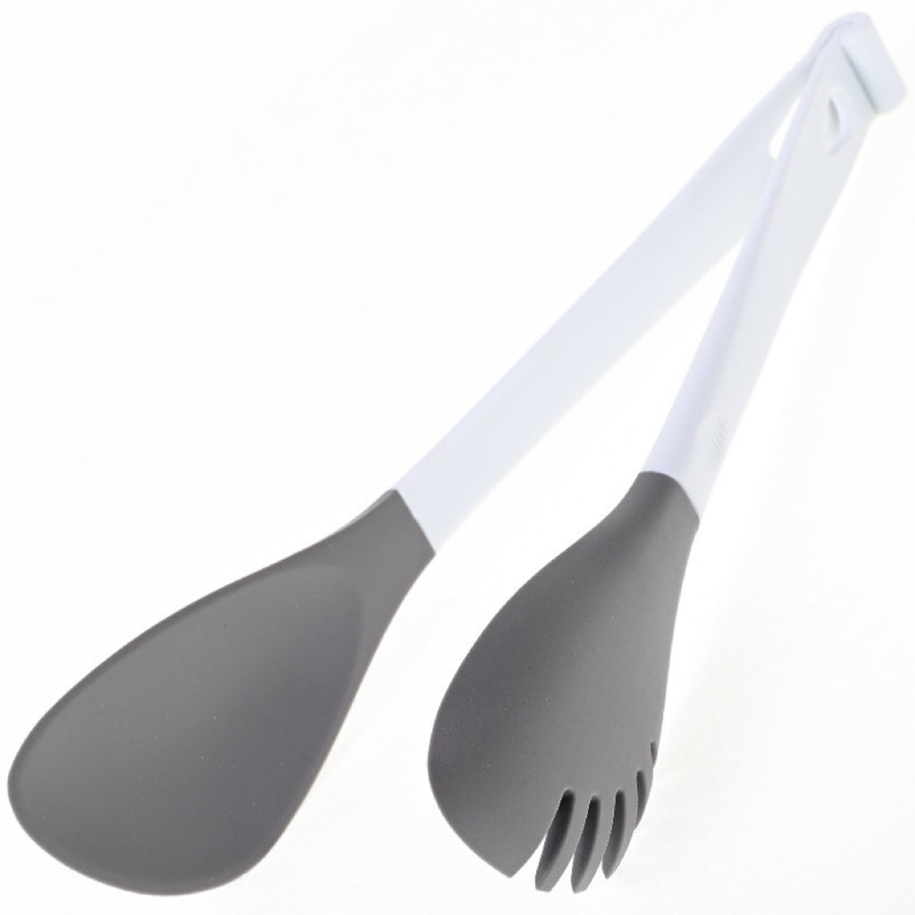 2-in-1 Silicone Food Tongs