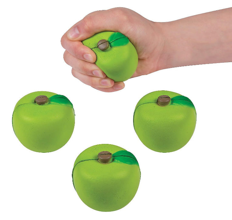 Apple Shape Stress Reliever Ball