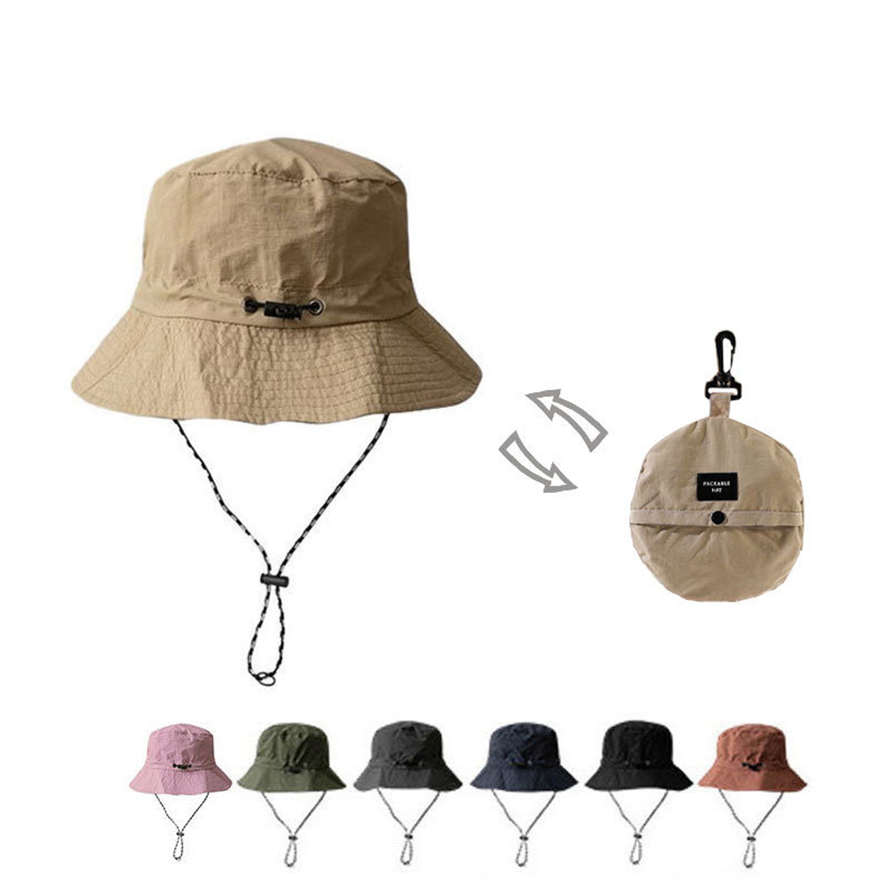 Packable Bucket Hats