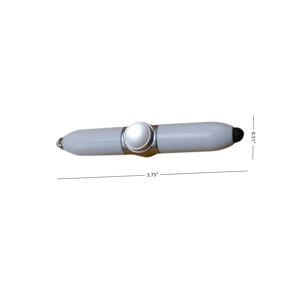 Fingertip Gyro Ball Point Pen With LED light
