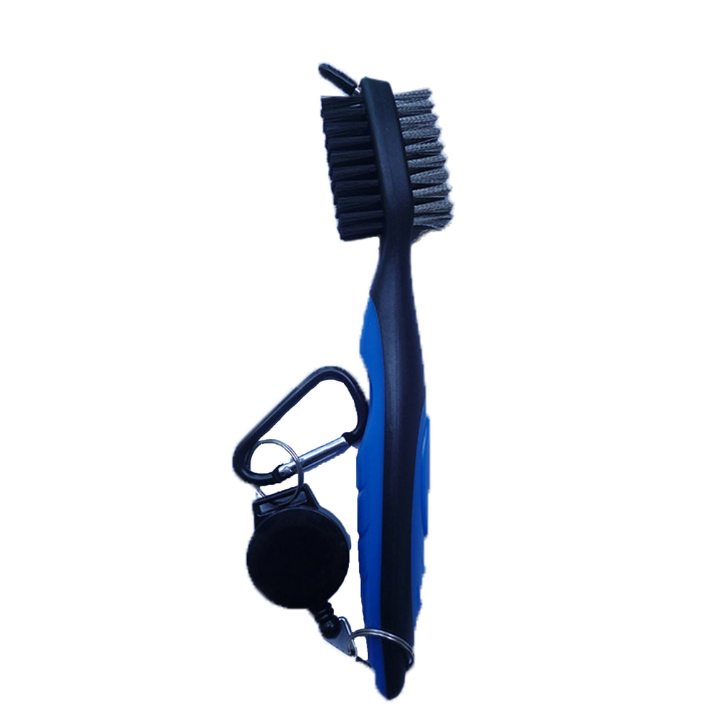 Golf Club Double-Sided Cleaning Brush With Hook