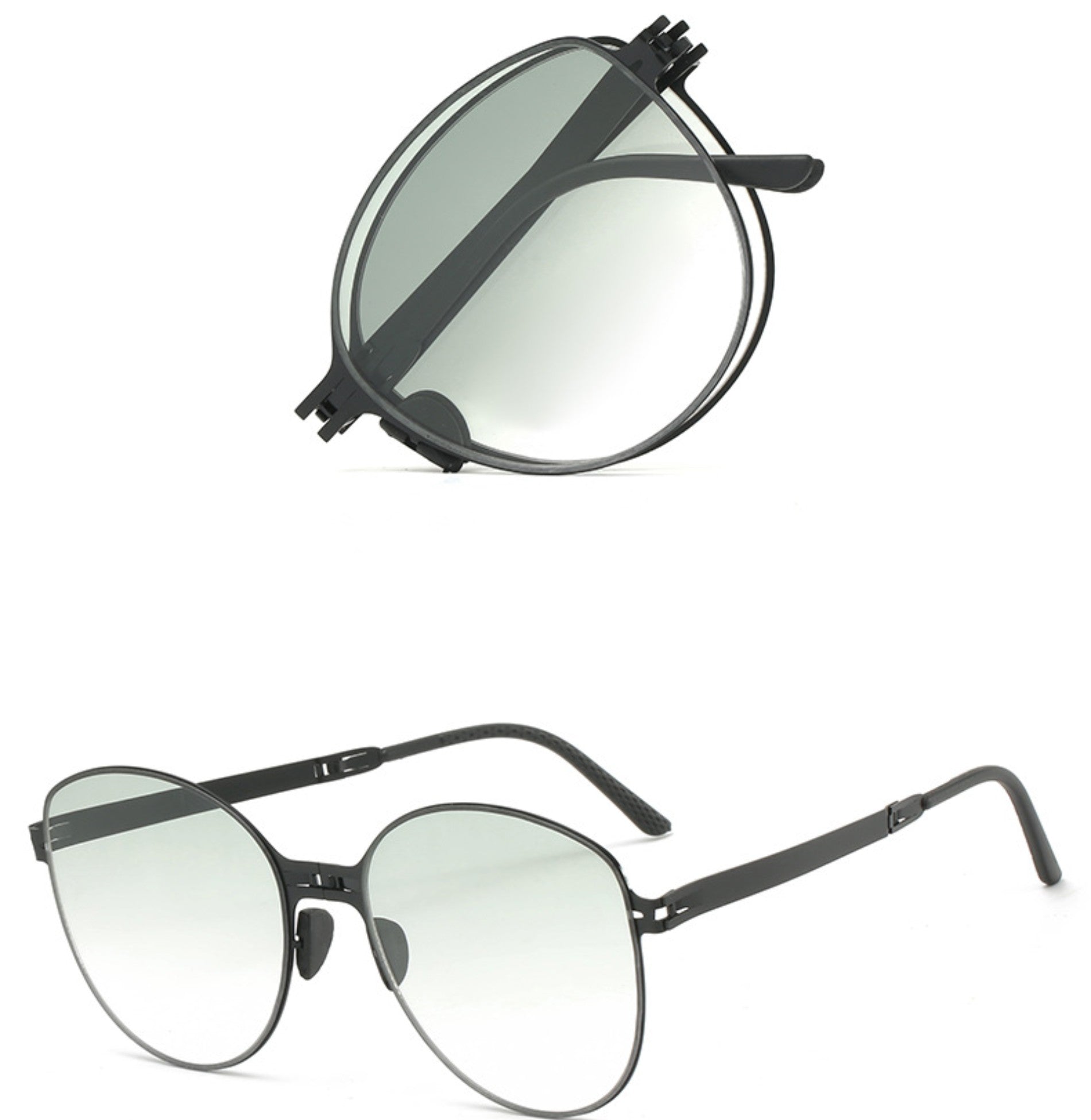 Collapsible Polarized Sunglasses W/ Case