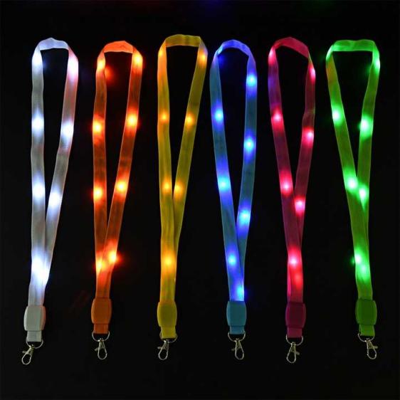 Led Light Up Flashing Cruise Lanyards