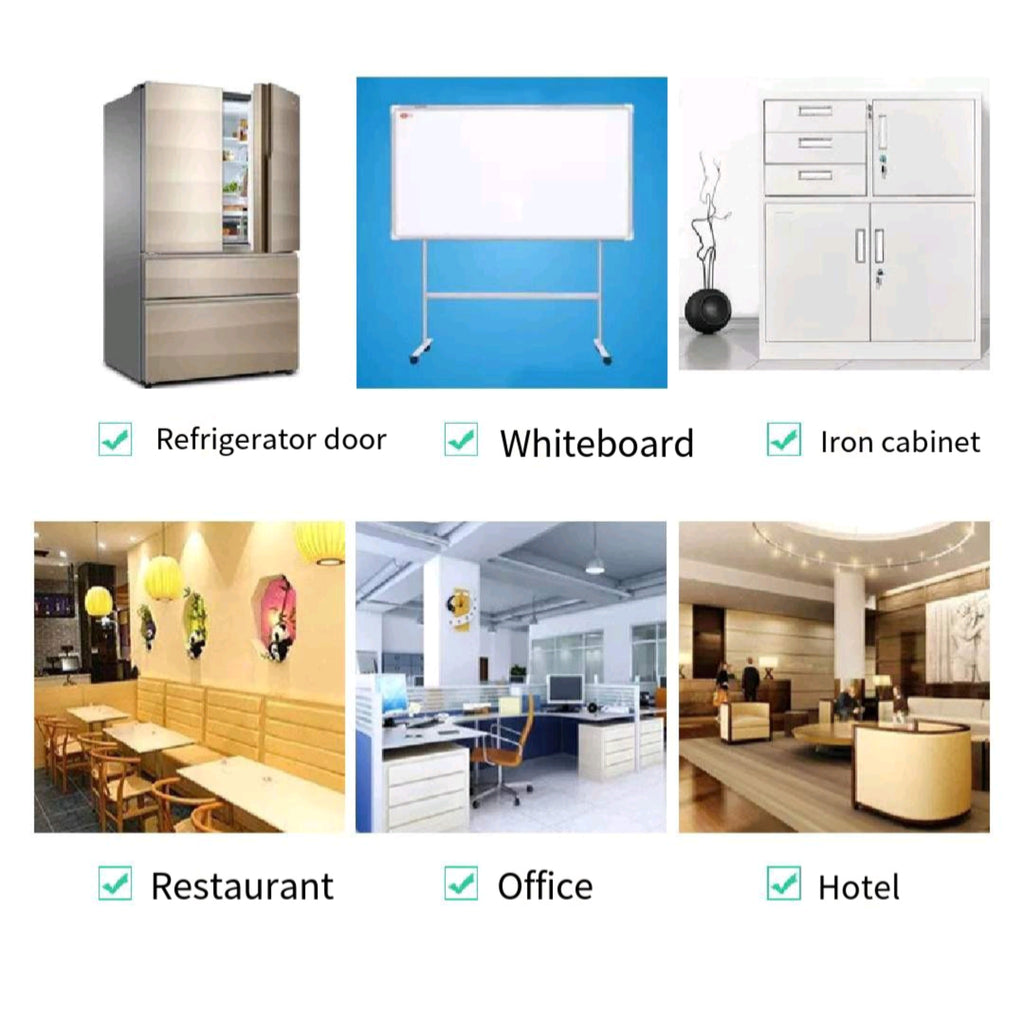 Crystal Glass Frigerator Magnets Custom Dry Erase Home Decor