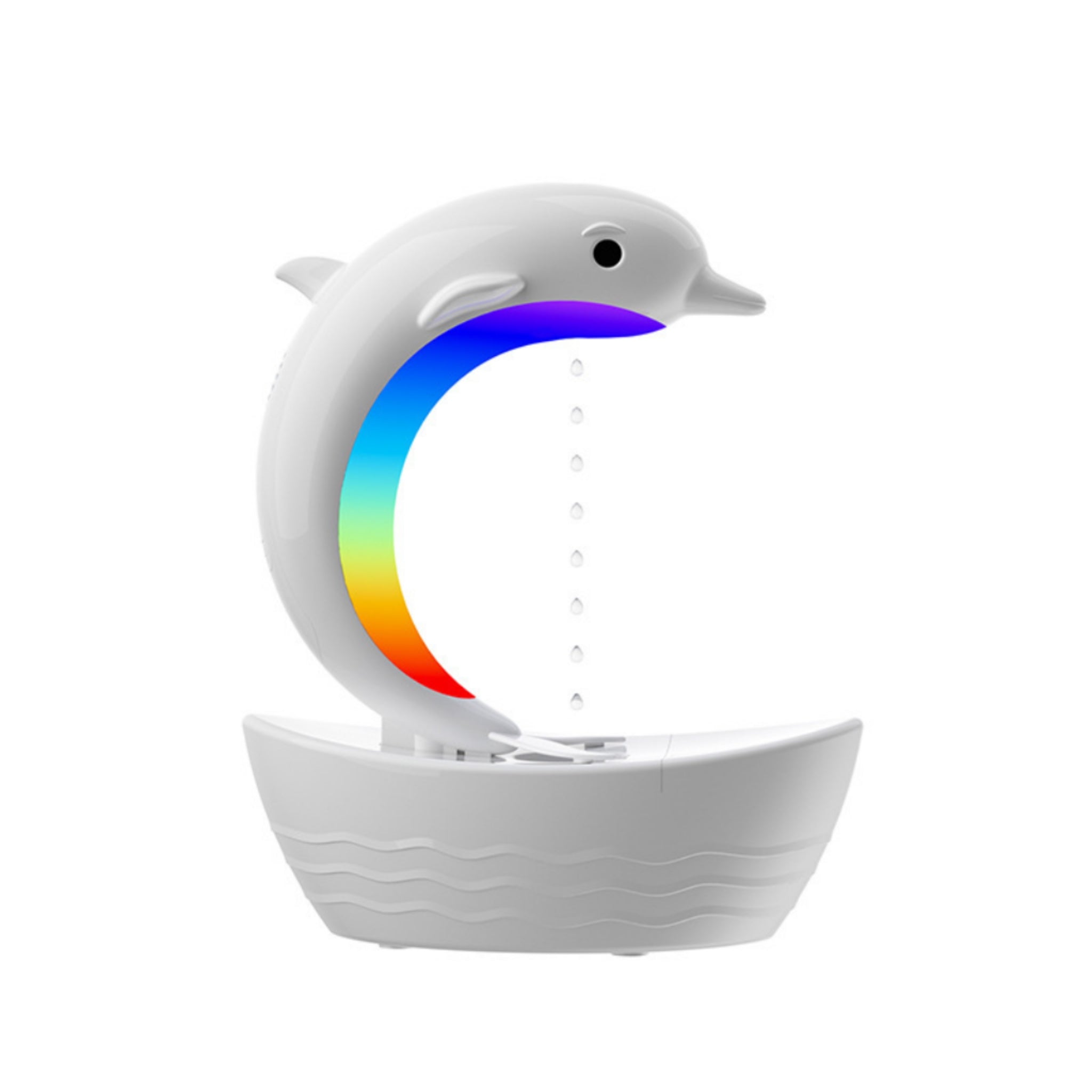 Gravity Defying Humidifier Bluetooth Speaker Rgb Light