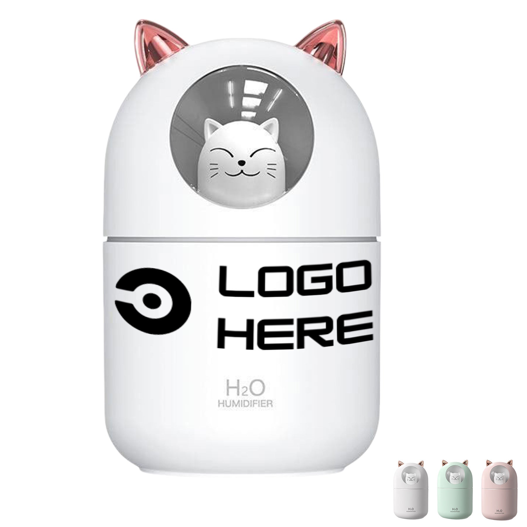 Cat Shape Design Car Humidifier With Rechargeable Battery