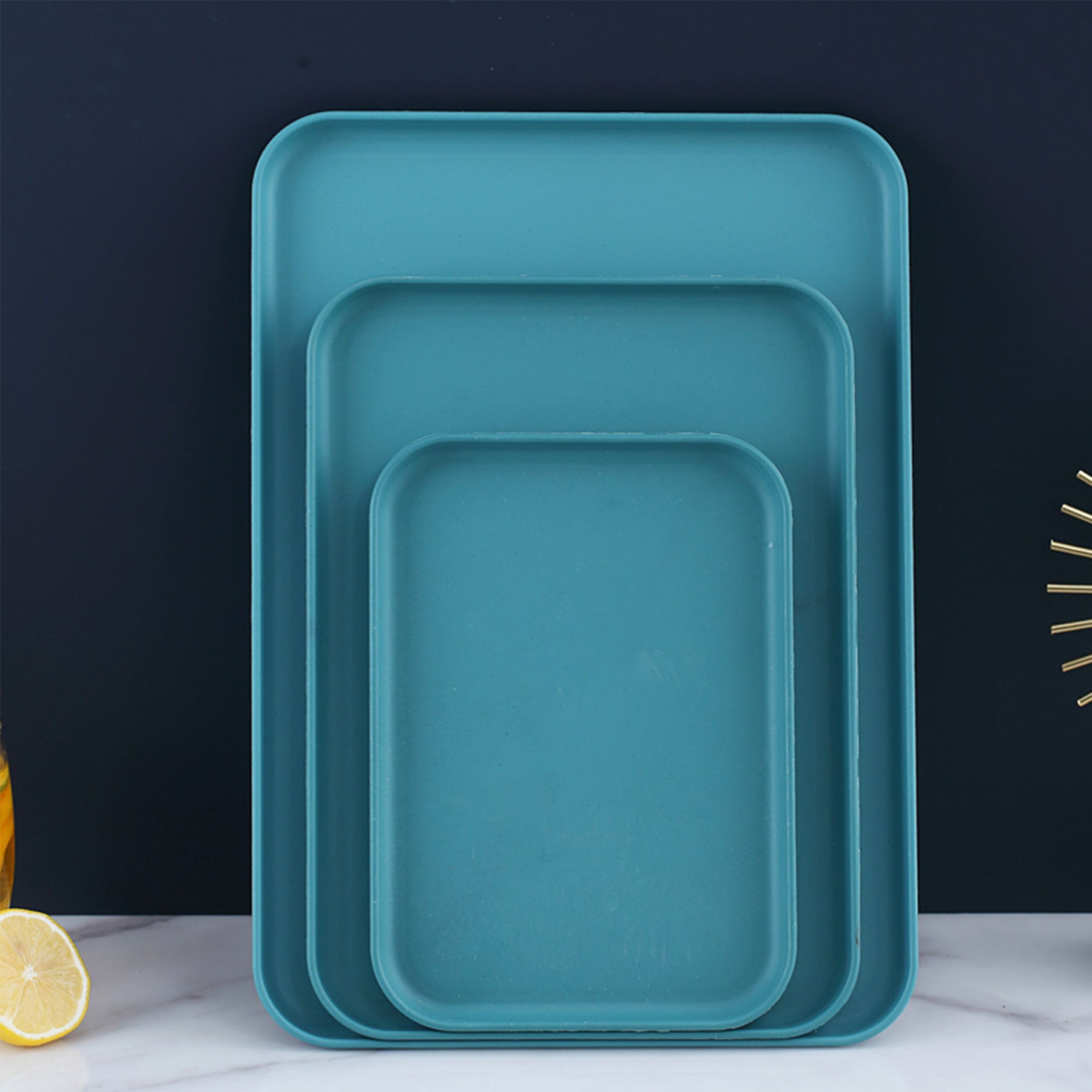 Household Wheat Straw Fruit Tray