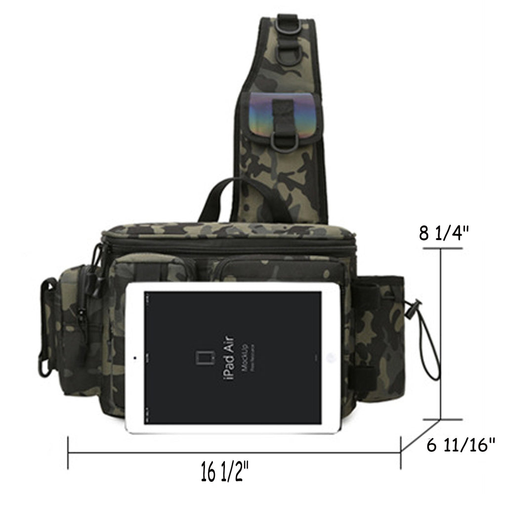 Functional Scratch-Proof Fishing Tackle Bag