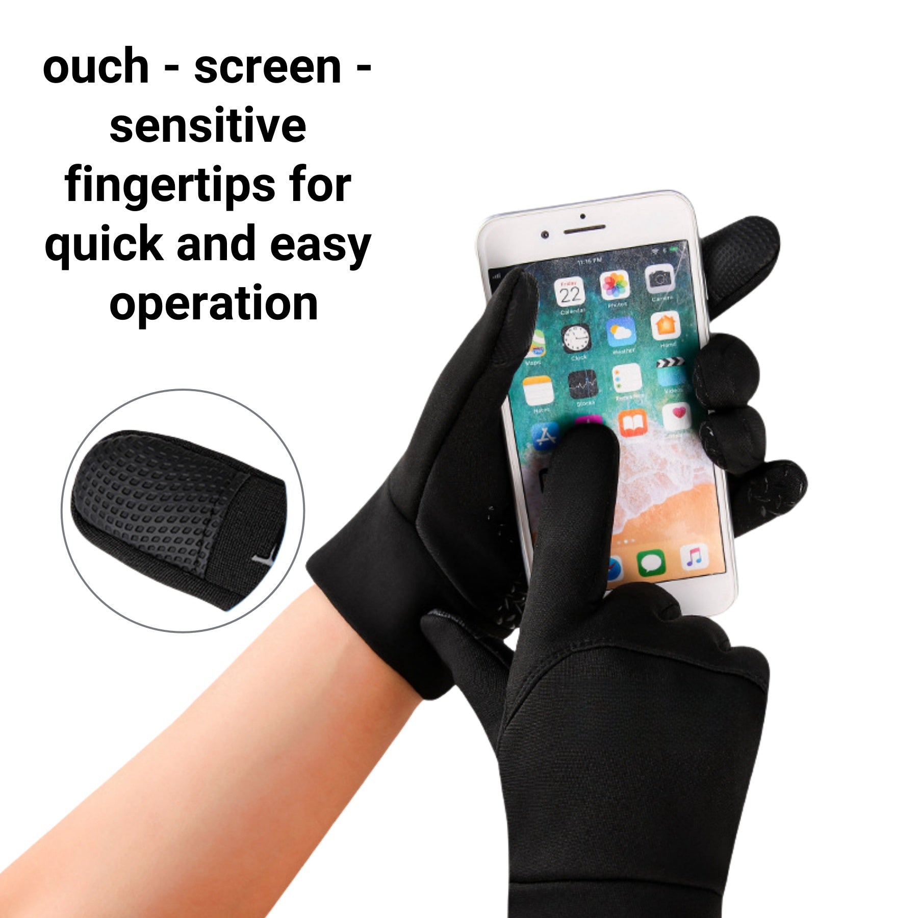 Windproof And Waterproof Cycling Gloves