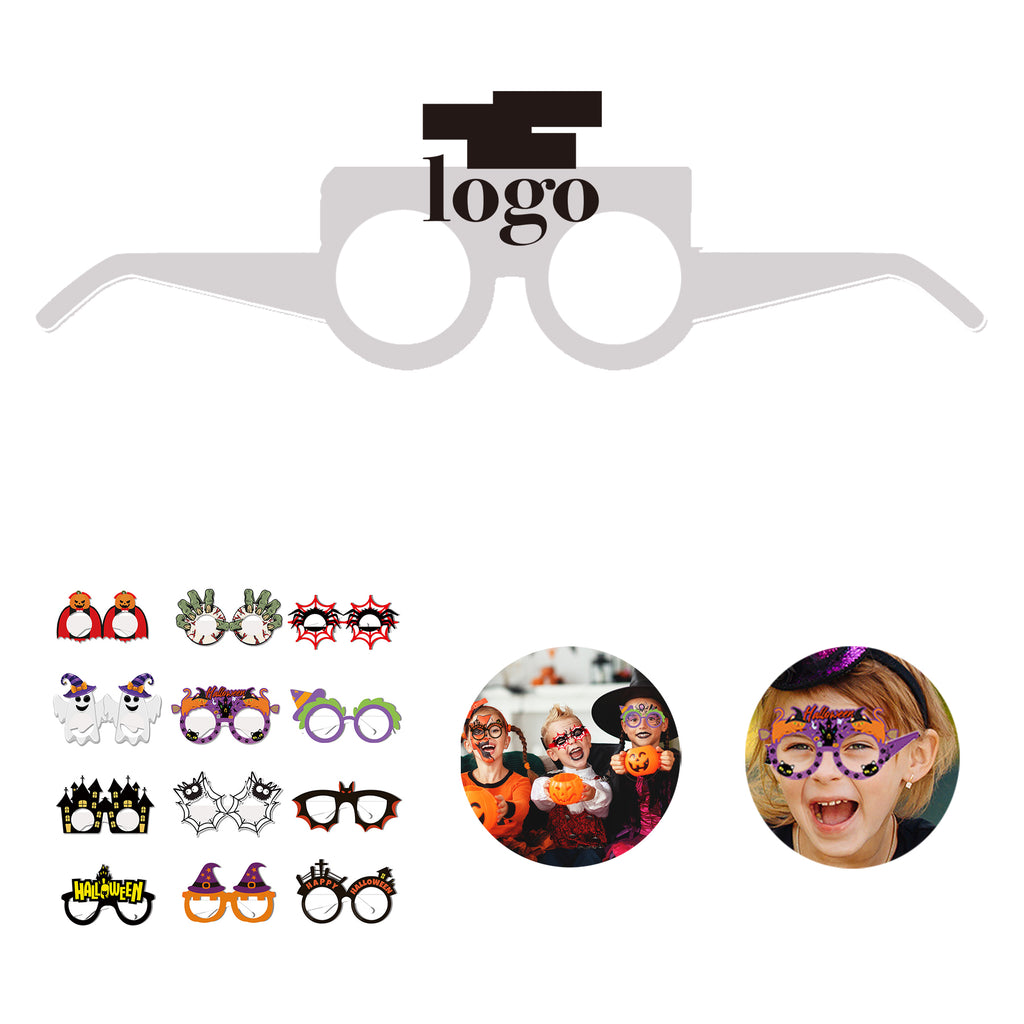 Halloween Party Paper Glasses