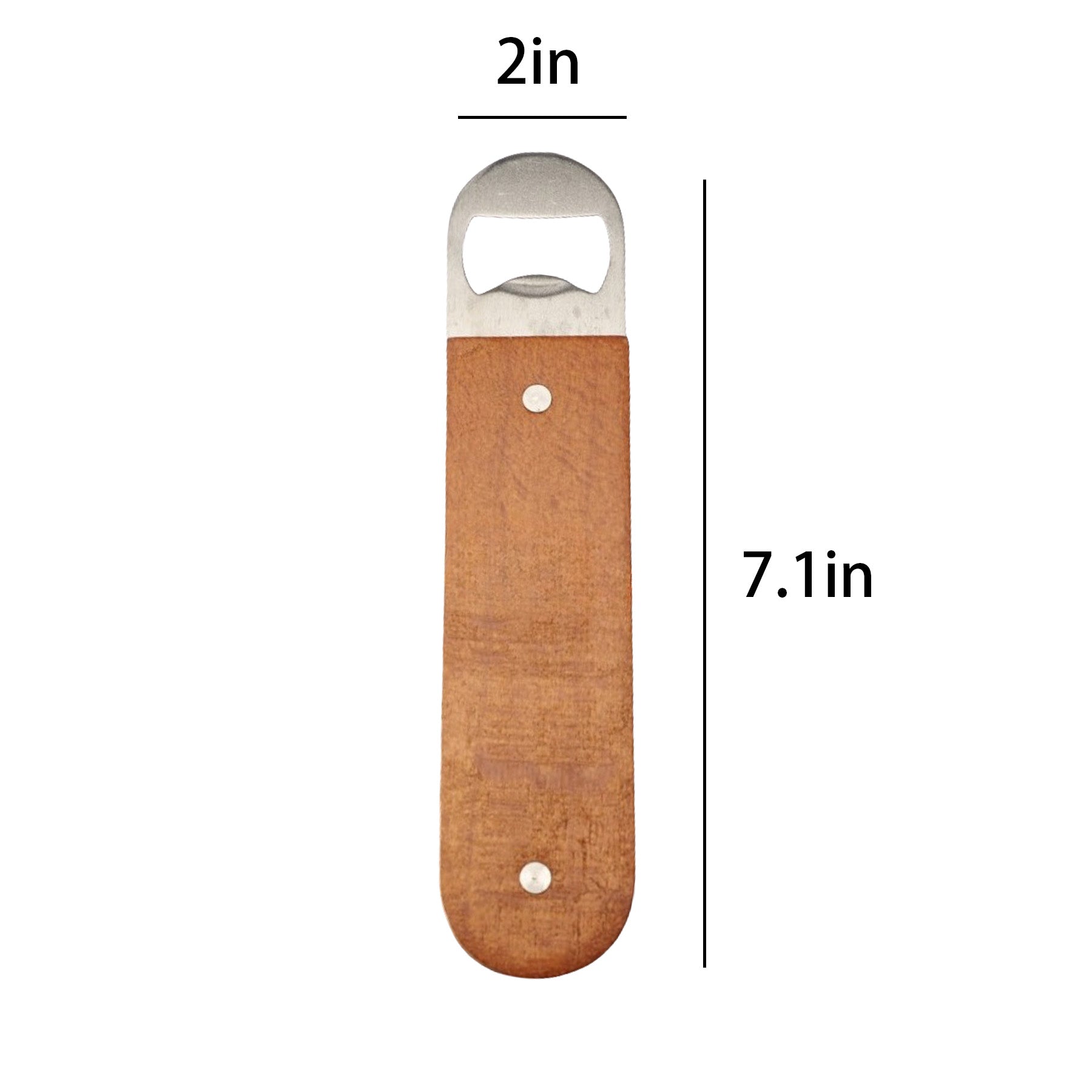 Classic Wooden Handle Bottle Opener