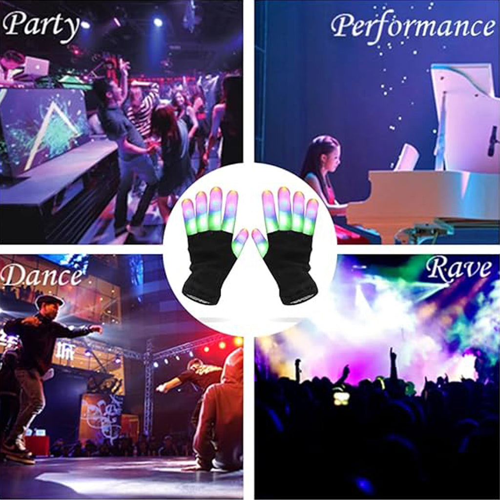 LED Light Up Gloves
