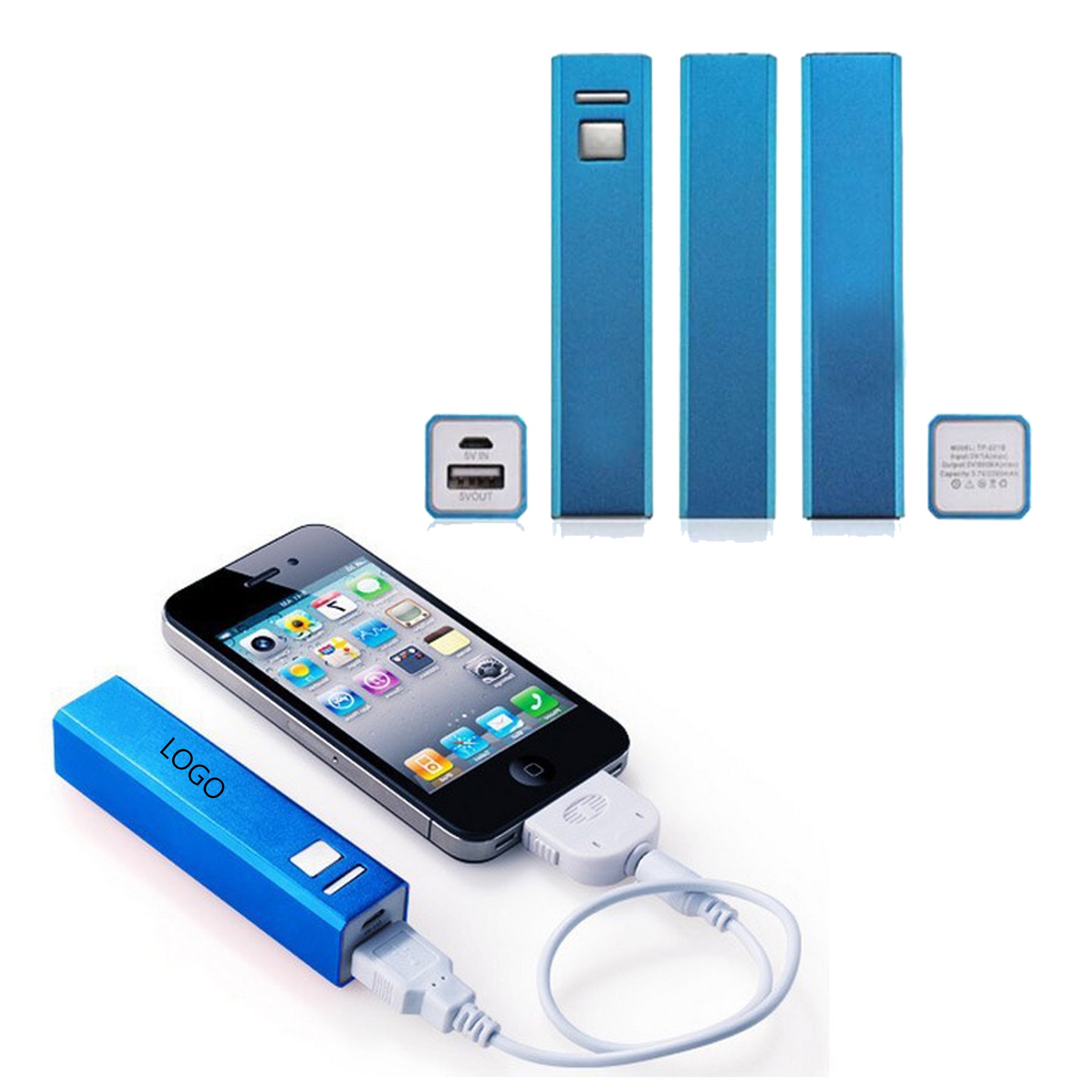 Portable Fast Charging 2600mah Mobile Charger