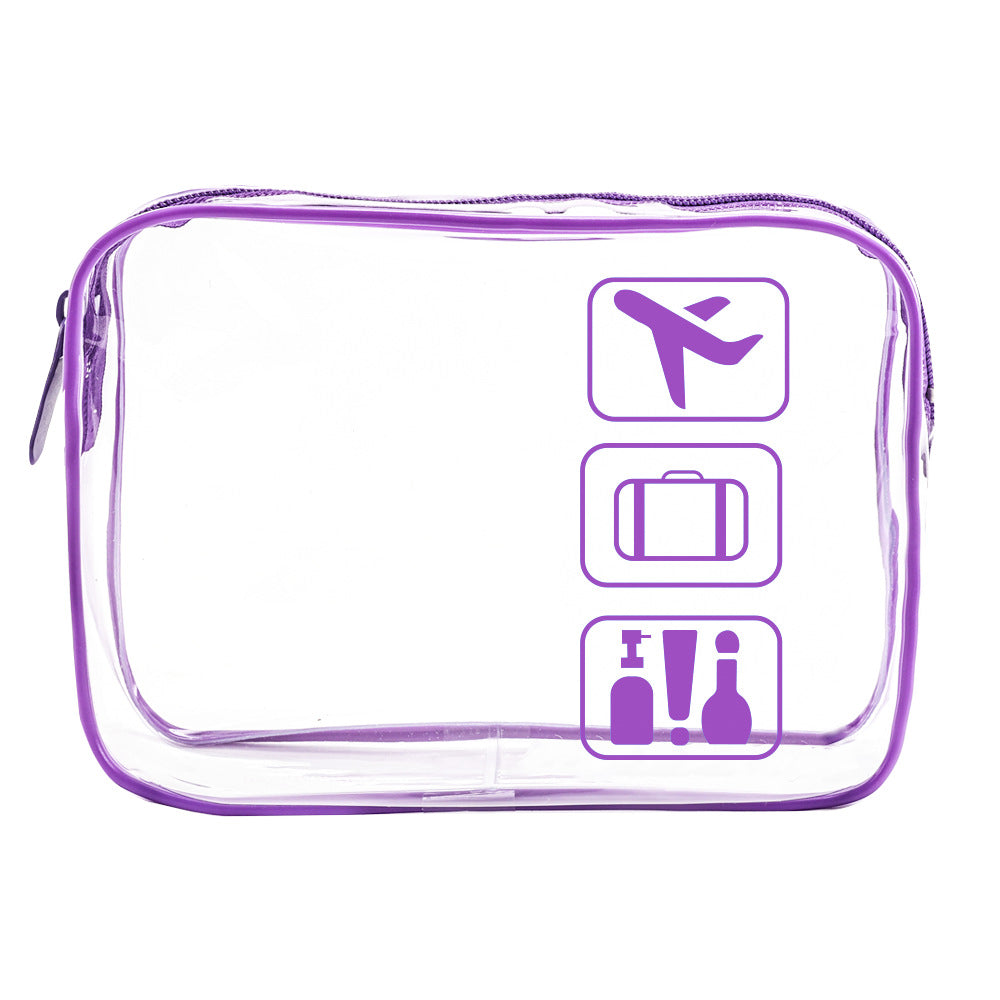 TSA Approved Clear Toiletry Travel Bag