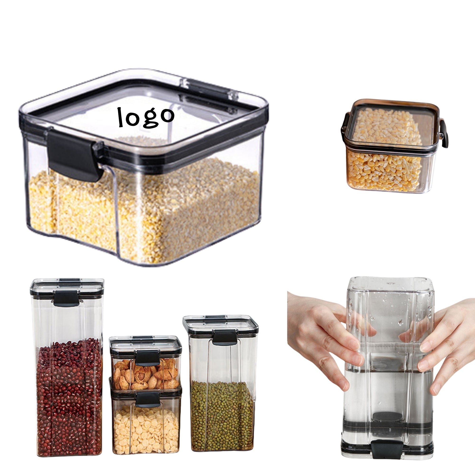 Food Grade Snap Seal Canister